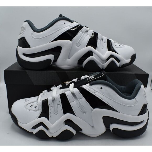 Adidas Originals Men Size 14 Crazy 8 Low Black White Basketball Shoes Sneakers main image 8